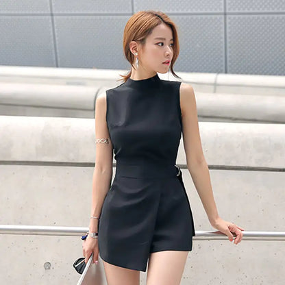 Summer Fashion Slim Irregular Jumpsuit