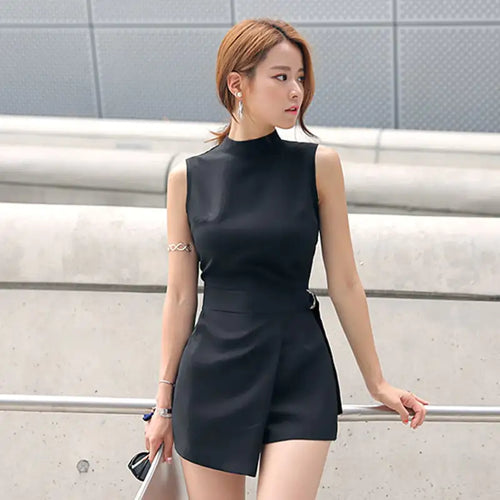 Summer Fashion Slim Irregular Jumpsuit